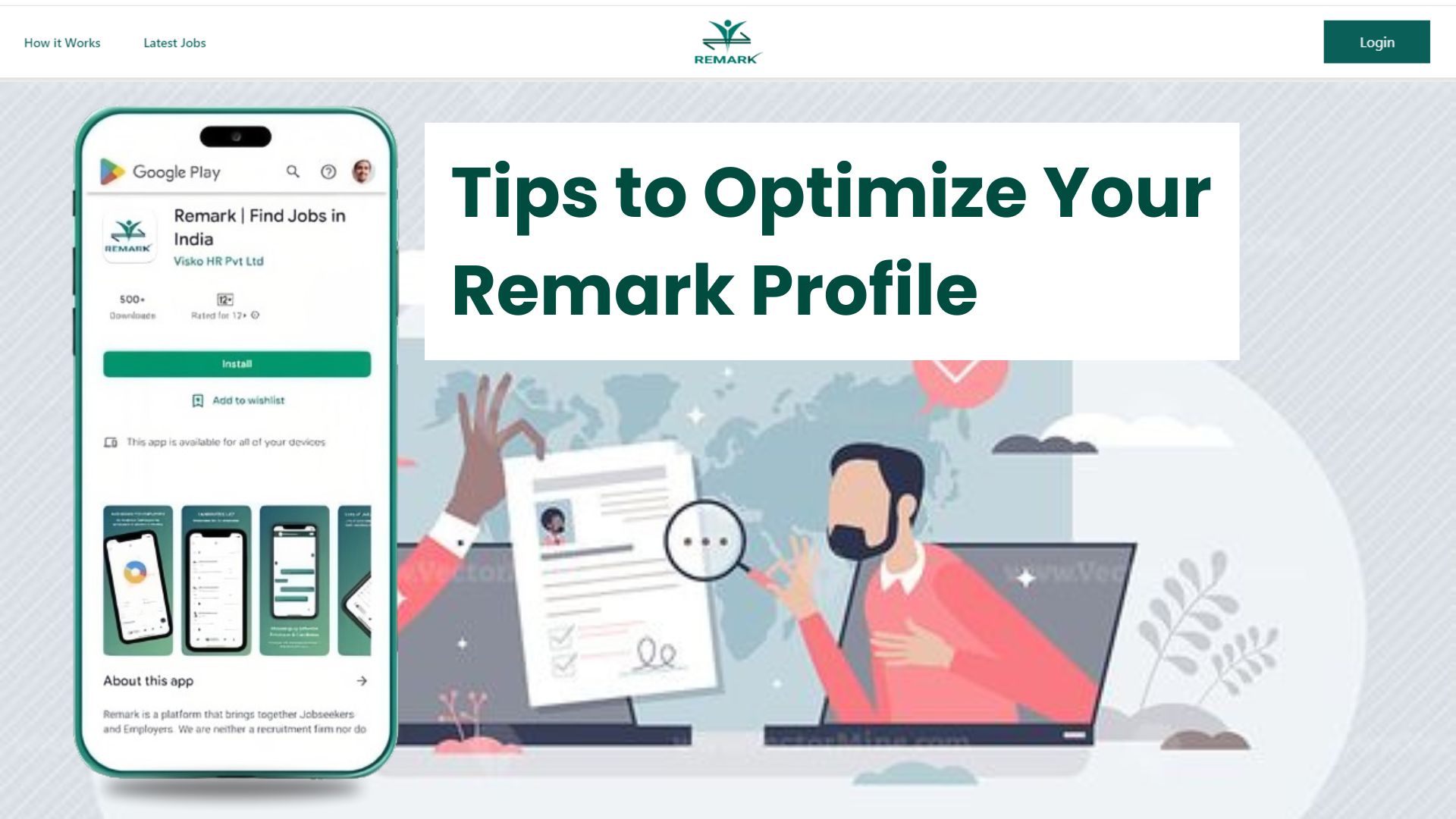 How to Optimize Your Remark Profile for Better Job Search